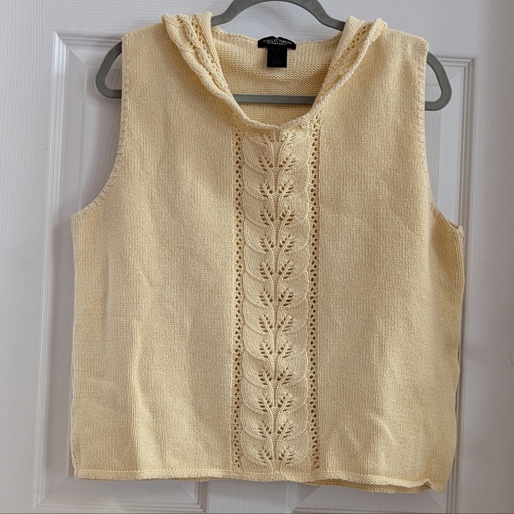 Parkhurst Yellow Sleeveless Sweater